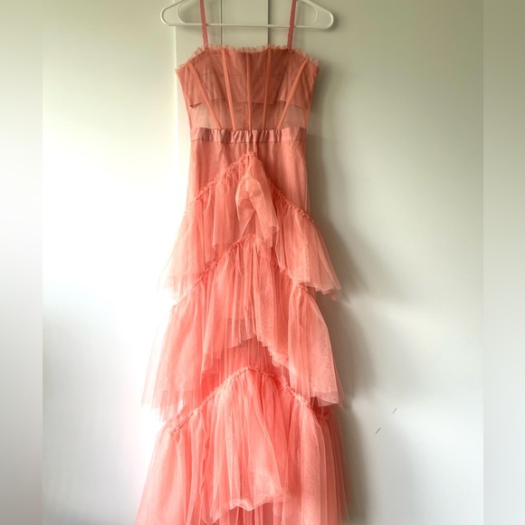 NWOT Z Crave DIDA Tulle Prom Formal Dress in Pink - Size Small - Picture 13 of 13